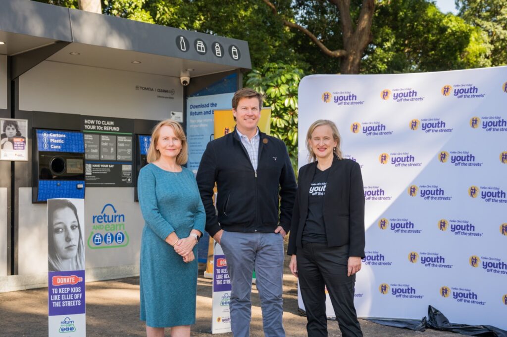 Return & Earn TOMRA Charity Executives